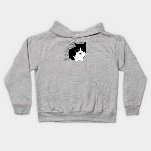 Cronch Cronch Crunchy Kitty Kids Hoodie